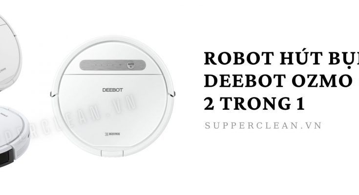 robot hut bụi deebot ozmo 610