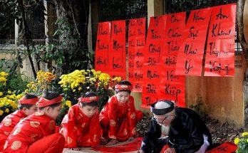 câu đối tết 4 chữ 5 chữ