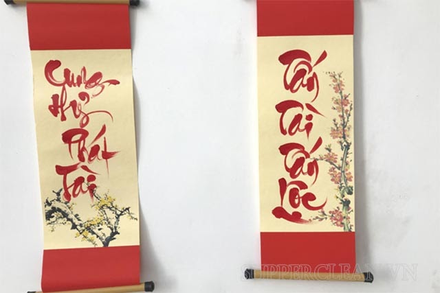 câu đối 4 chữ
