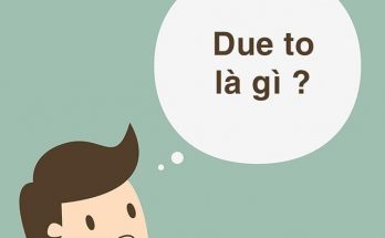 due to là gì
