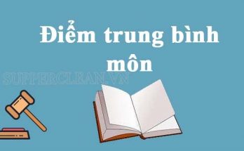 cách tính điểm trung bình môn