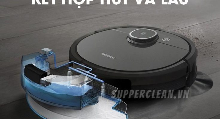 máy hút bụi lau nhà thông minh