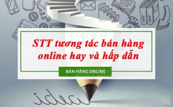 stt tương tác bán hàng