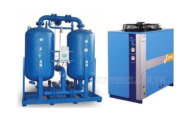 máy sấy khí hấp thụ