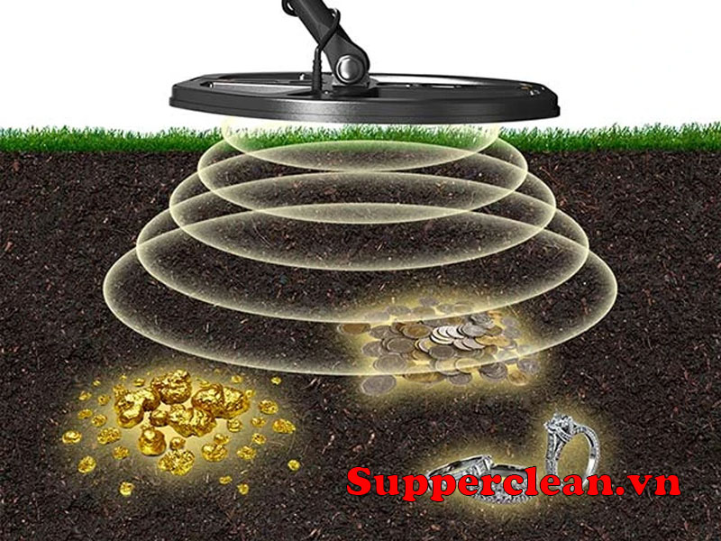 Nguyên lý hoạt động của máy dò kim loại dưới lòng đất