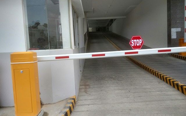 thanh chắn barrier bị lỗi