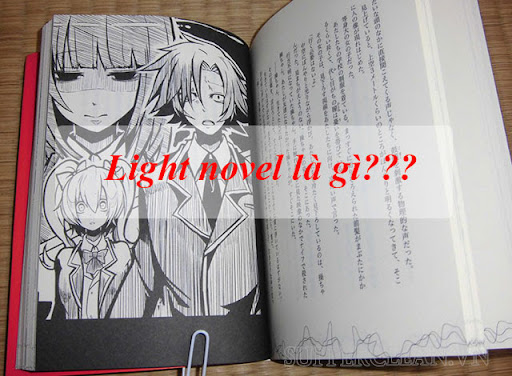 Light novel là gì? Điểm khác của light novel so với Manga và Anime