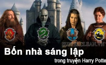các nhà trong harry potter