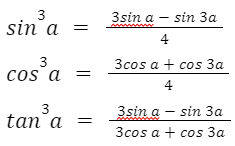 công thức hạ bậc