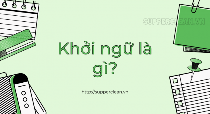 khởi ngữ là gì