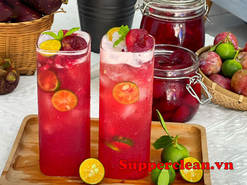 Biến tấu siro mận hấp dẫn