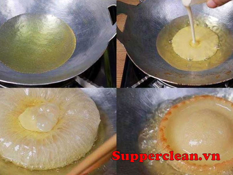 Bước 2 Chiên bánh tai yến