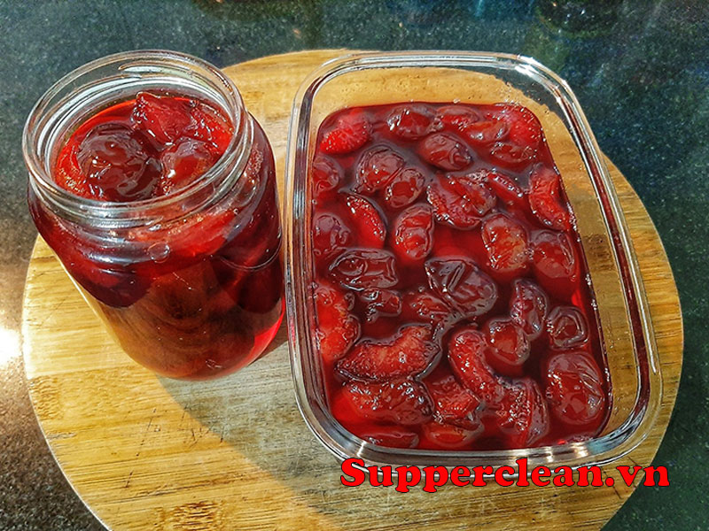 Cách bảo quản siro mận để được lâu