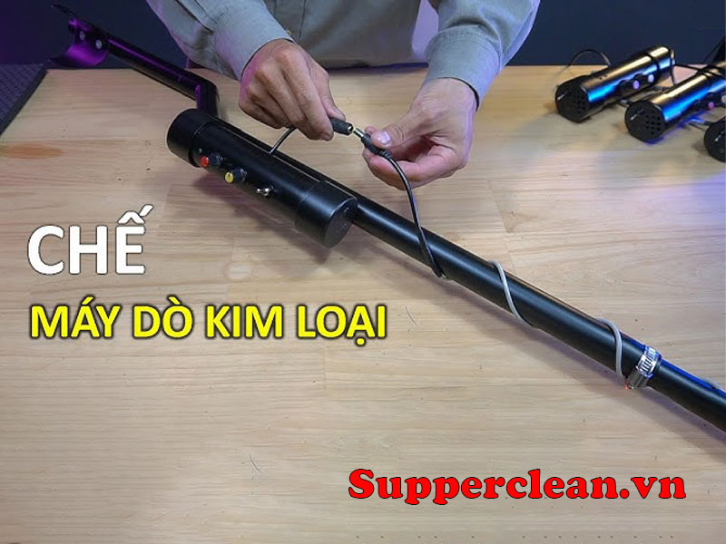 Các bước chế tạo máy dò kim loại đơn giản