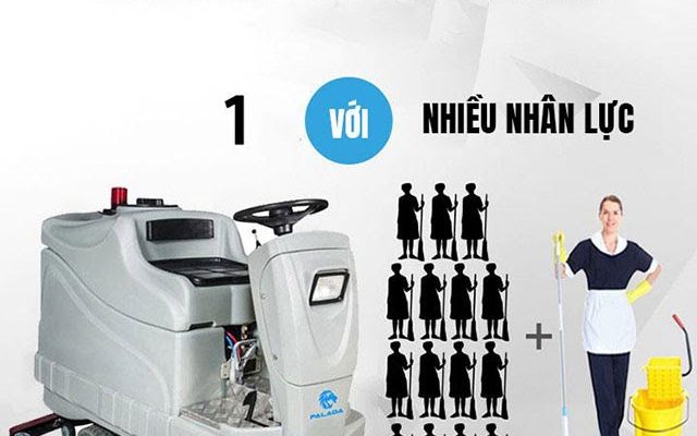 Máy chà sàn Palada