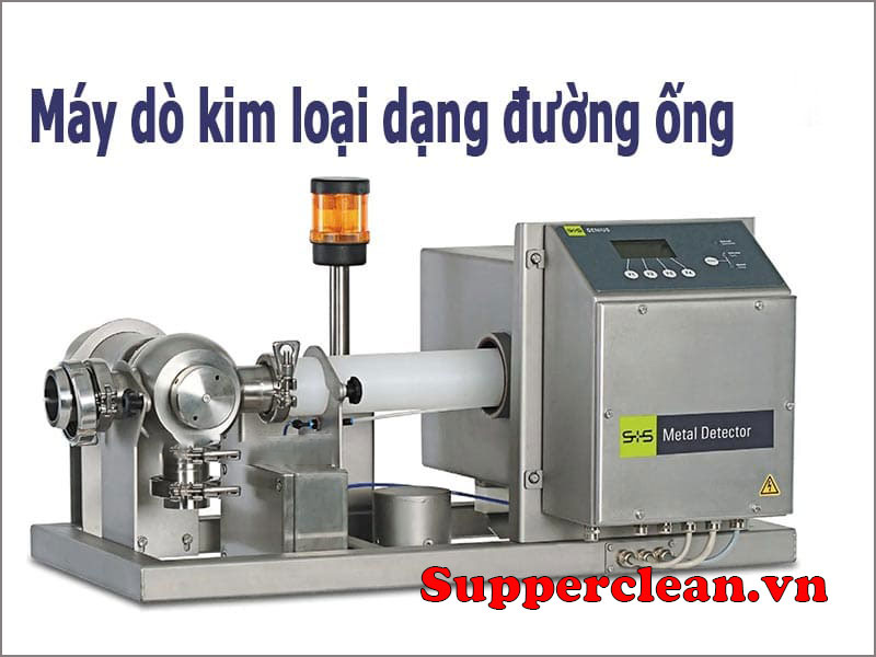 Máy dò kim loại dạng đường ống