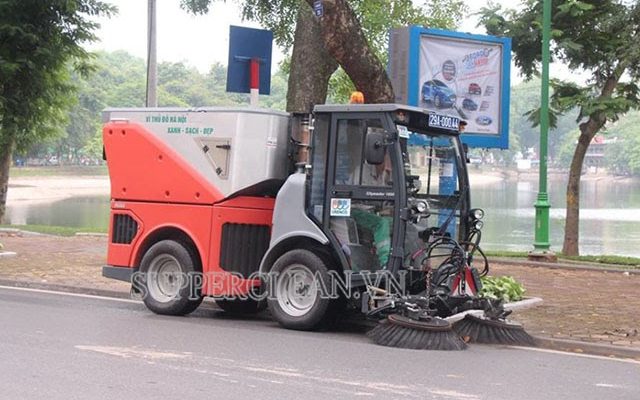 xe quét đường