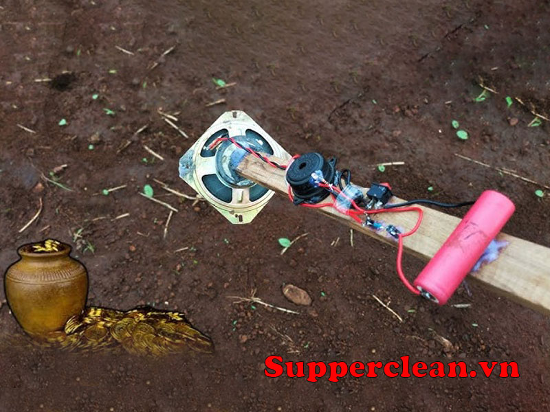 Máy dò kim loại tự chế