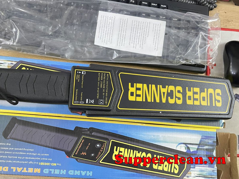 Nguyên lý hoạt động máy dò kim loại Super Scanner