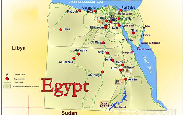 ai cập thuộc châu lục nào
