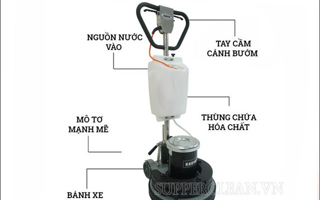 Máy mài sàn Karva