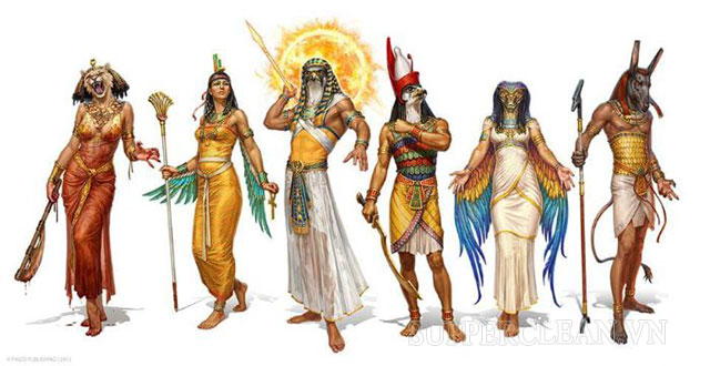 những vị thần Ai Cập
