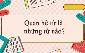 quan hệ từ là gì