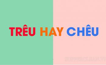 trêu hay chêu