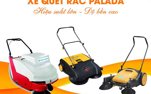 xe quét rác palada