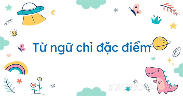 từ chỉ đặc điểm là gì