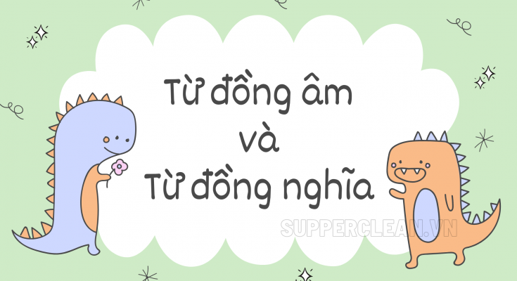 từ đồng âm là gì, từ đồng nghĩa là gì