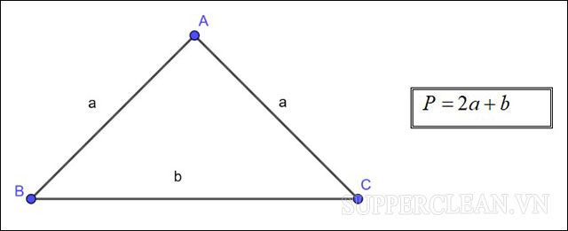 tính chu vi hình tam giác