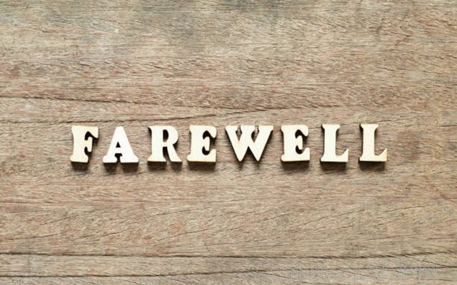 farewell là gì