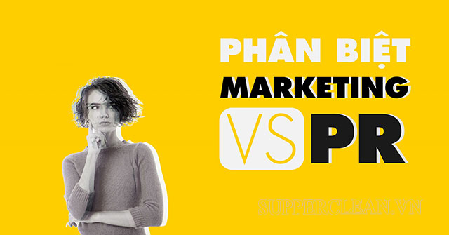 phân biệt giữa PR và marketing