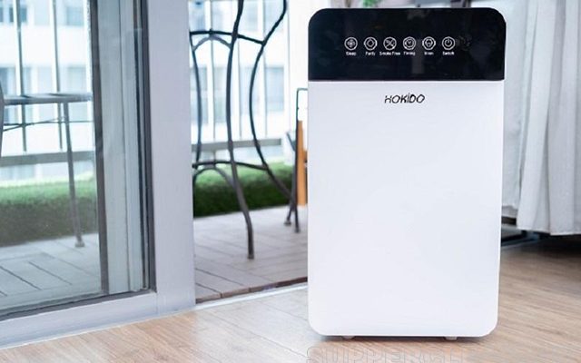 Review máy lọc không khí Hokido
