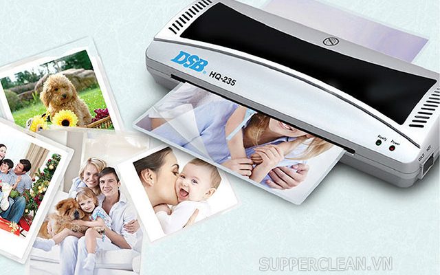 Máy ép plastic DSB HQ-235 khổ A4