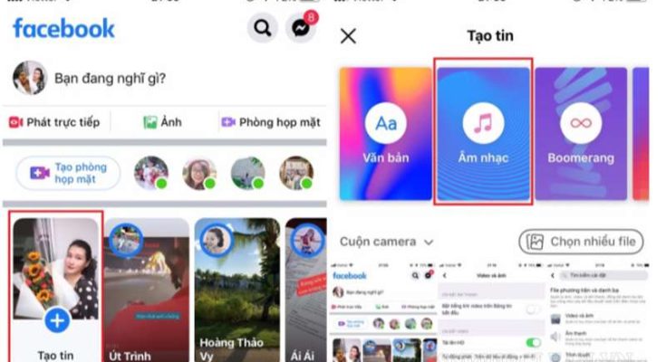 STR có nghĩa là “story” trên Facebook