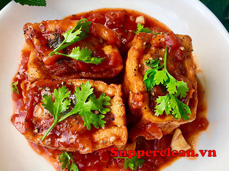 Bí quyết làm đậu sốt cà chua không bị nát