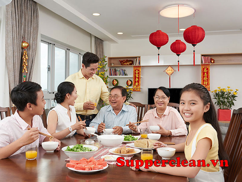 Giữ tinh thần Tết trong từng bữa ăn