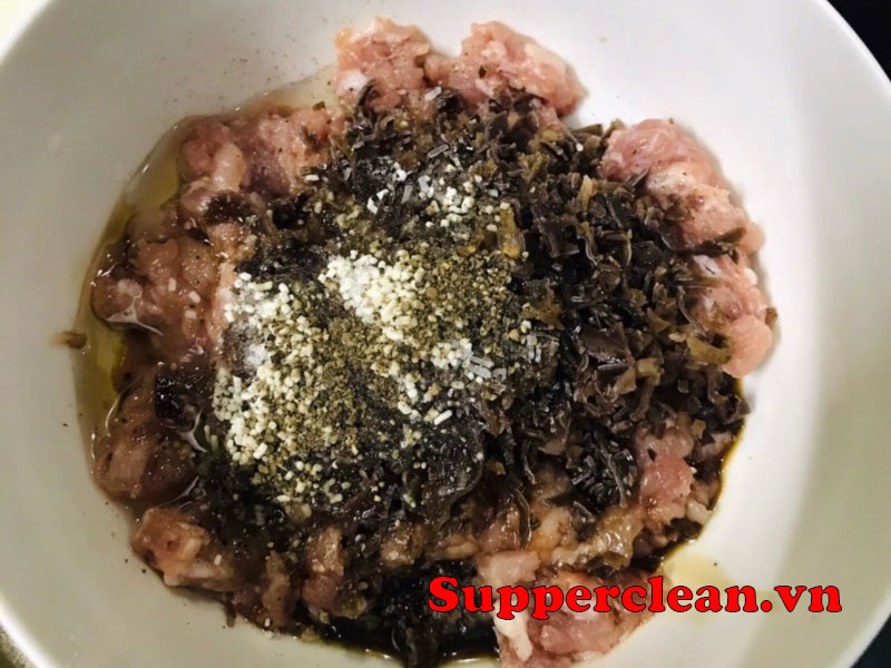 Cách chế biến từng bước Đậu phụ nhồi thịt