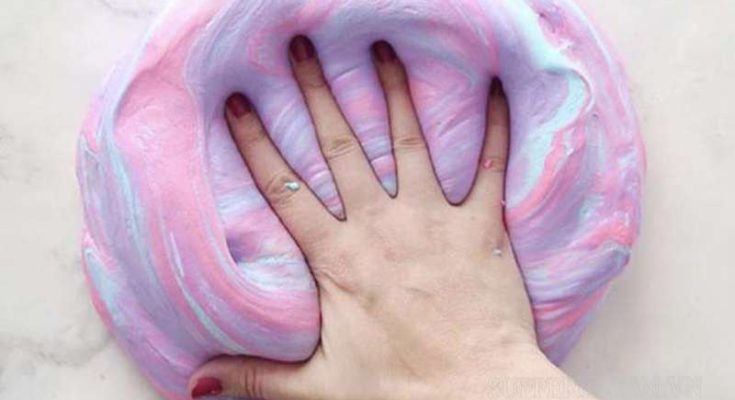 Cách làm slime bằng muối 