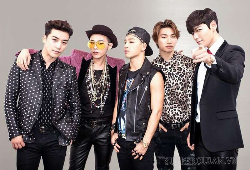 Big Bang - Nhóm nhạc nam Hàn Quốc hàng đầu