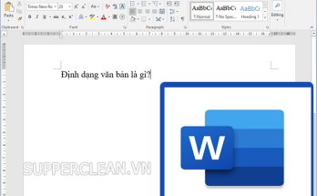 Định dạng văn bản trên phần mềm Microsoft Word