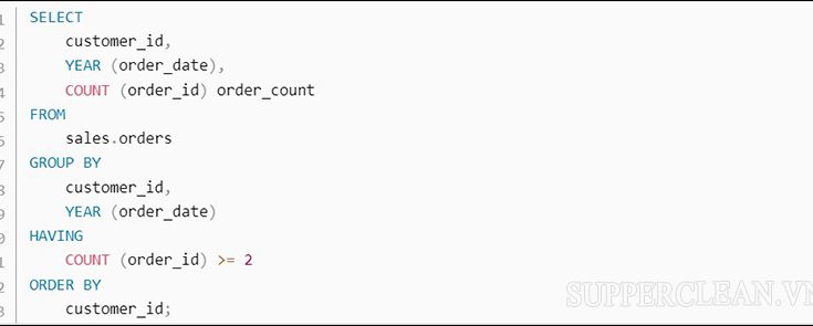 GROUP BY truy vấn kết quả khá giống như câu lệnh DISTINCT