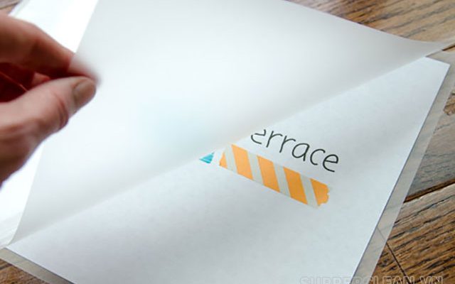 Ép plastic có thể bóc ra để phục vụ cho các mục đích khác nhau