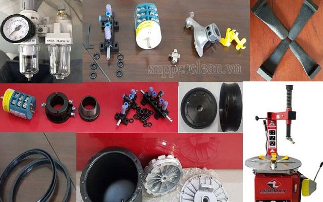 Phụ tùng máy ra vào lốp đóng vai trò quan trọng giúp thiết bị hoạt động hiệu quả