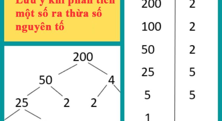 Một số lưu ý khi thực hiện tính thừa số là gì