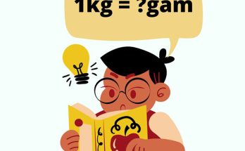 1kg = 1000 gam