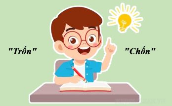 Cách sử dụng “trốn” và “chốn” sao cho chính xác