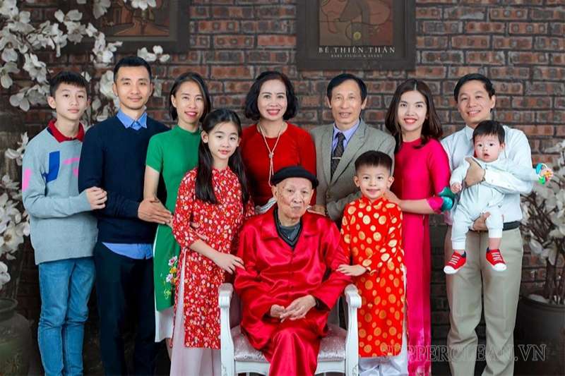 Các vai vế xưng hô trong gia đình Việt Nam 